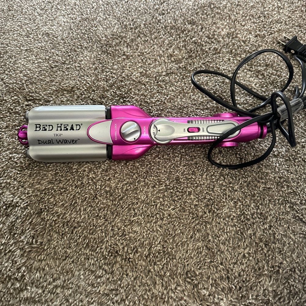 Bed Head 2-1 dual waver pink